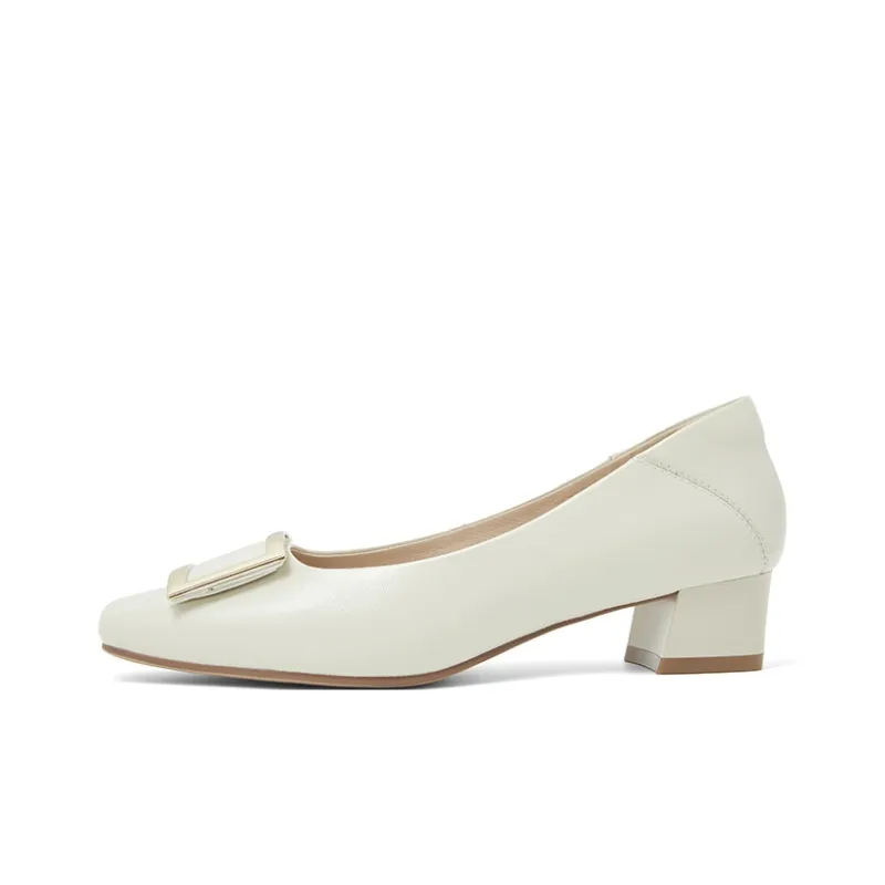 COMELY Melody Collection Chunky Heel High Heels Women's-5