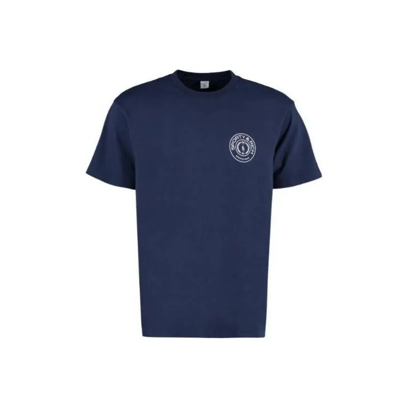 SPORTY & RICH Connecticut Crest T Shirt-0