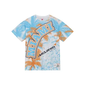 Mitchell Ness T-Shirts Men Blue