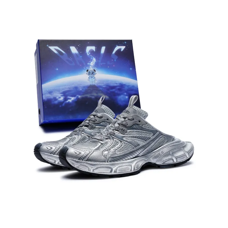 BASLS Bashe Series Mules Breathable Height Increasing Low Top Chunky Sneakers Unisex-27
