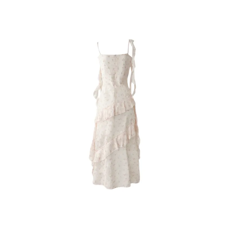 Udon House Slip Dress Women's Pink-1