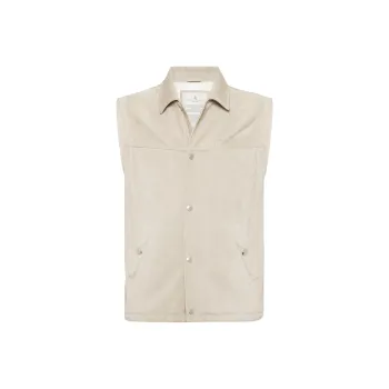Brunello Cucinelli Vest Men's Beige