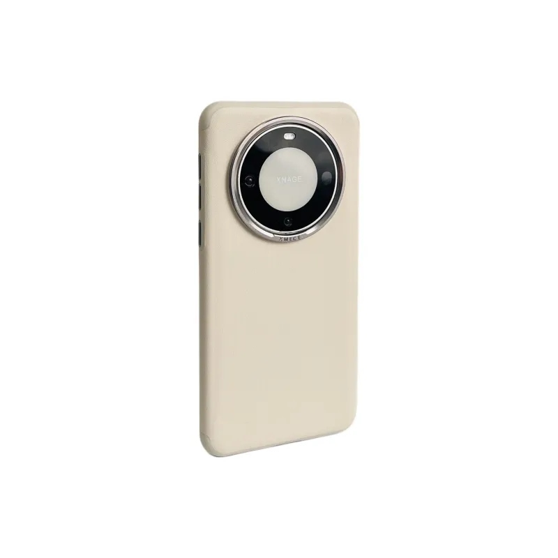 Wei Xin Leather Material Liquid Metal Lens Ring M Phone Cases Compatible With Huawei Mate 70/60 Pro/Pura 70/70 Pro+-1