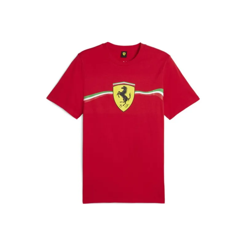 PUMA Scuderia Ferrari Race T Shirt Men's Red-0