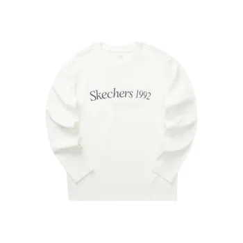 Skechers Colorful T-Shirt Unisex Marshmallow White
