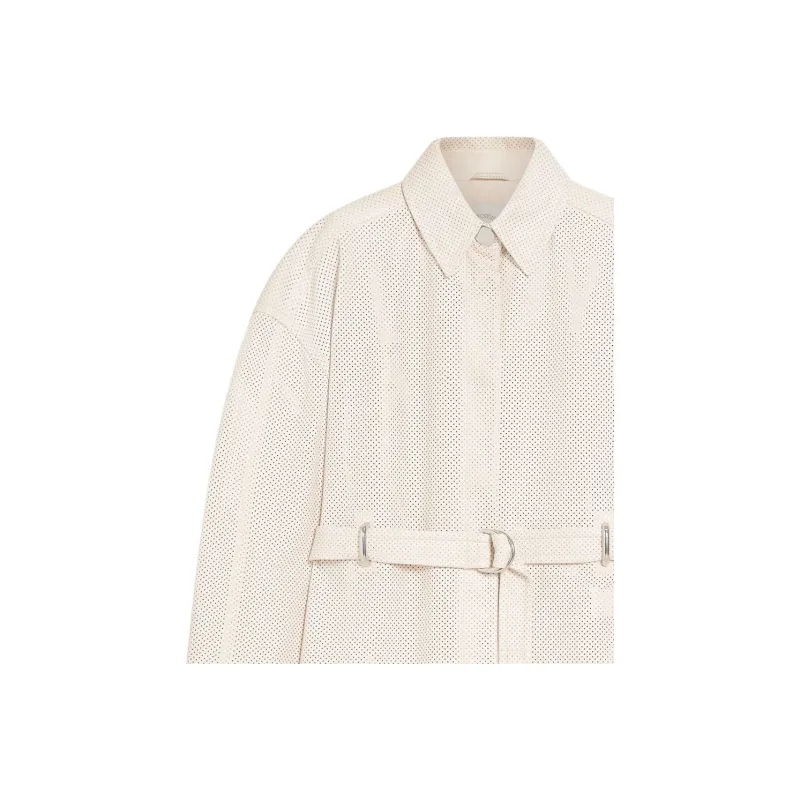 SportMa Trench Coat Women's Ivory-4