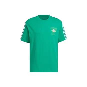 Adidas Neo T Shirts Unisex Lawn Green
