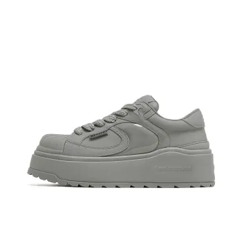 WANDER AROUND Cushioning Wear Resistant Low Top Skateboard Shoes Women's Graphite Gray
