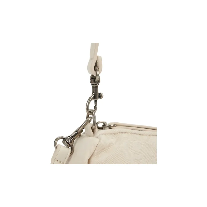 CALVIN KLEIN Fabric Shoulder Bag Medium Size Women's Natural Skin-4