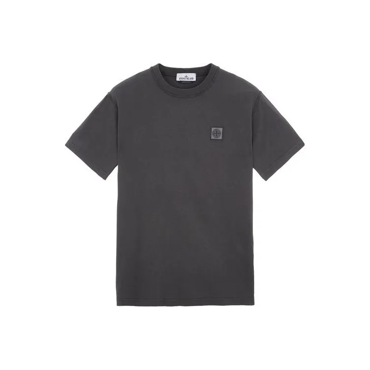 STONE ISLAND Compass patch Cotton T shirt-0