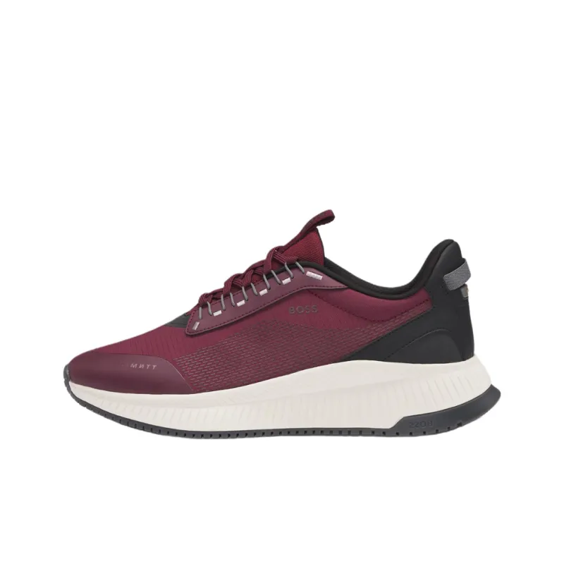 HUGO BOSS Ttnm Evo Low Top Casual Shoes Men's Deep Red-0