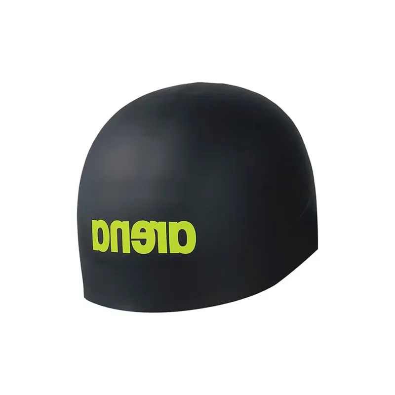 Arena Swimming Caps Silicone Unisex Black-1