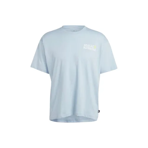 Adidas BREAK THE NORM T Shirts Unisex Light Blue