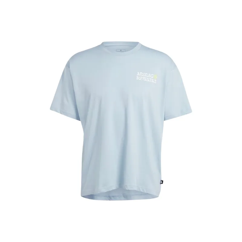 Adidas BREAK THE NORM T Shirts Unisex Light Blue-0