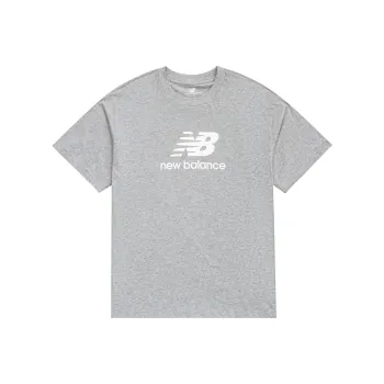 New Balance SS23 Set in Sleeve T Shirt Men's Gray