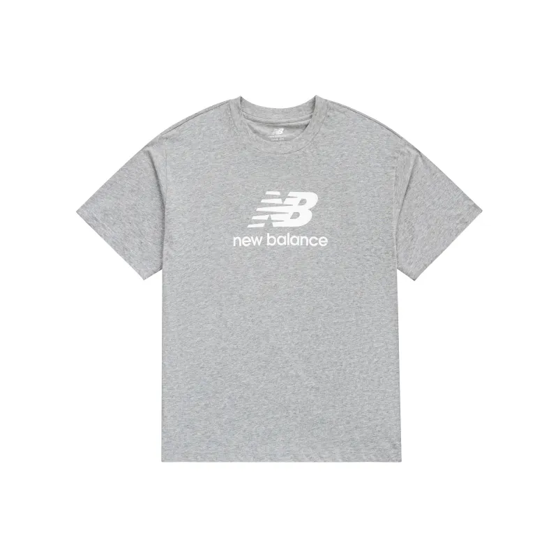 New Balance SS23 Set in Sleeve T Shirt Men's Gray-0