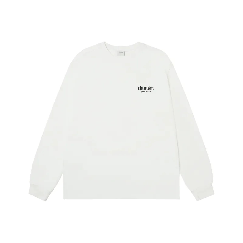 CHINISM Drop Shoulder Sleeve T Shirt Unisex-0