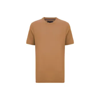 Tommy Hilfiger T Shirts Men Khaki