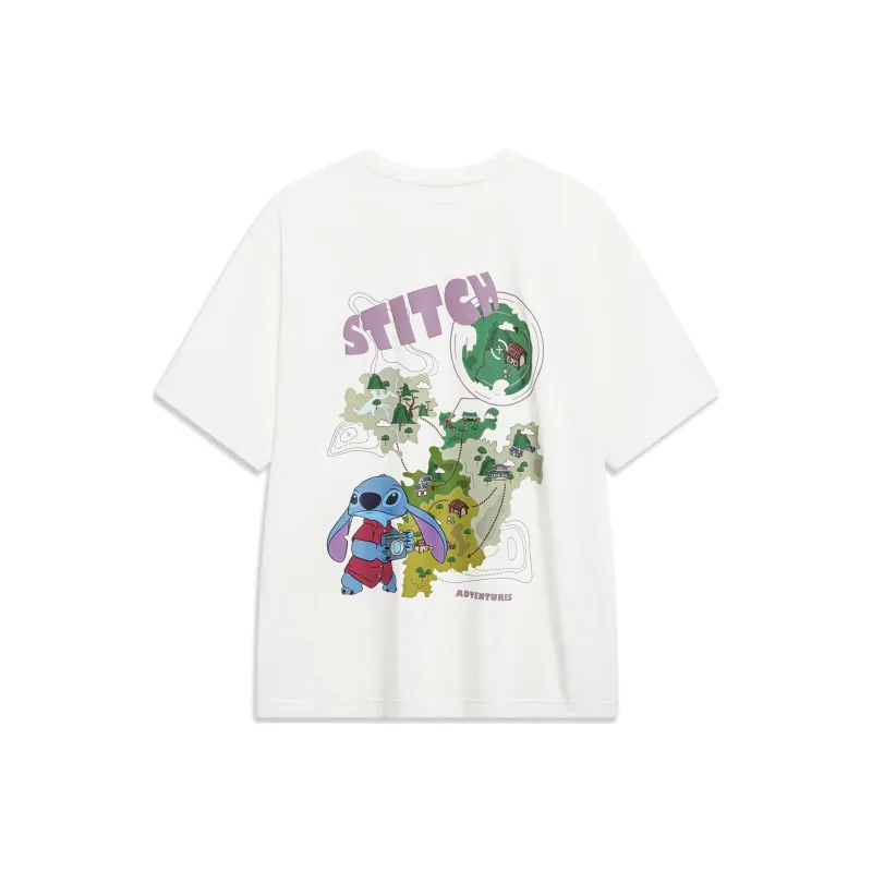 LiNing Disney T Shirt Unisex Ivory-0