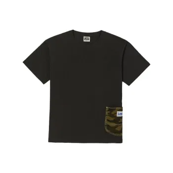 Lee T Shirts Men Black