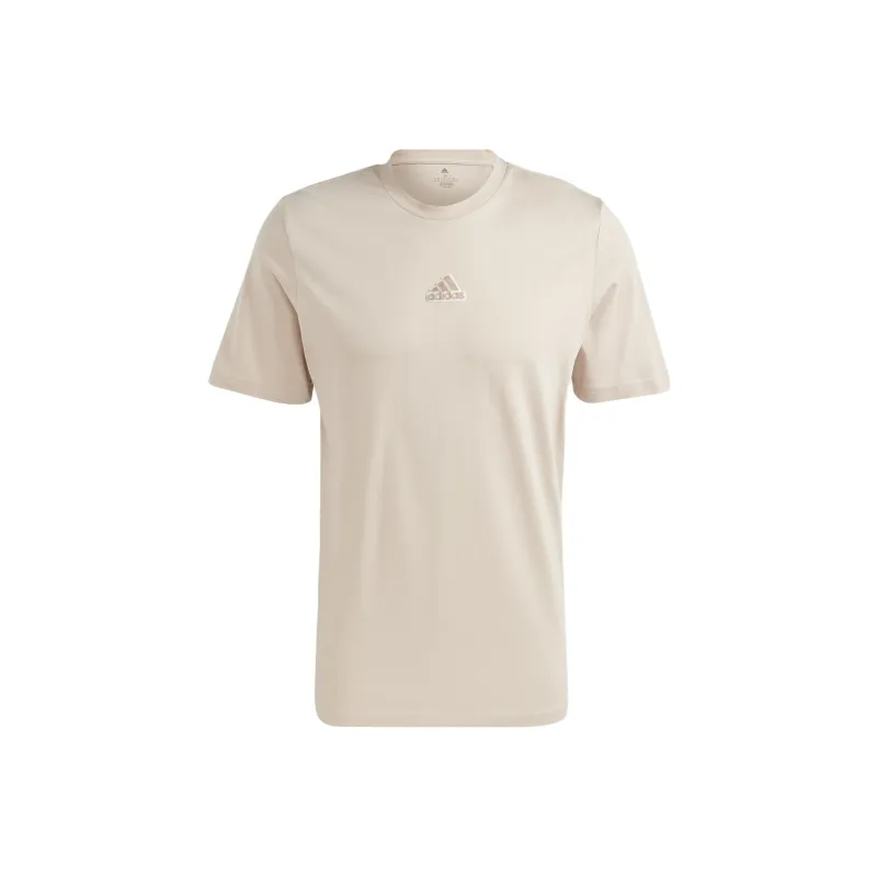 Adidas T Shirts Men Beige-0
