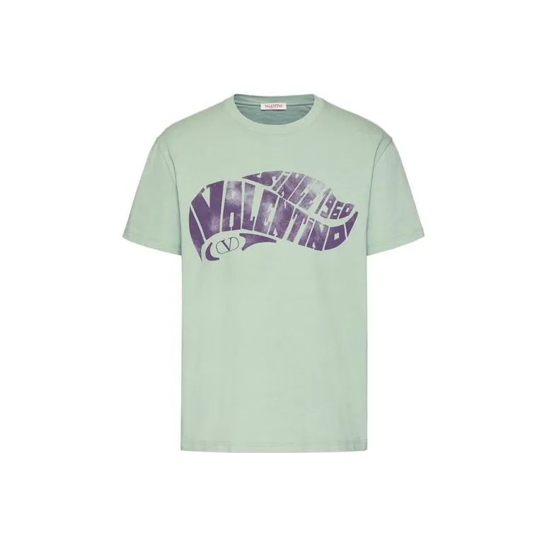 Valentino T-Shirts Men Sage Green-0