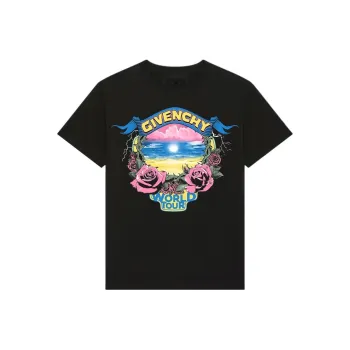 Givenchy World Tour Cotton T shirt