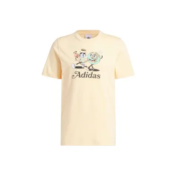 Adidas Originals T Shirt Men's Acidic Orange Yellow
