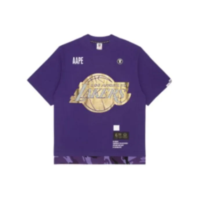 Bape X Nba Style Ape Face Phoenix Suns Basketball Tee-6