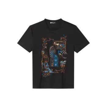 ANDREW MACKENZIE T-Shirts Men Black