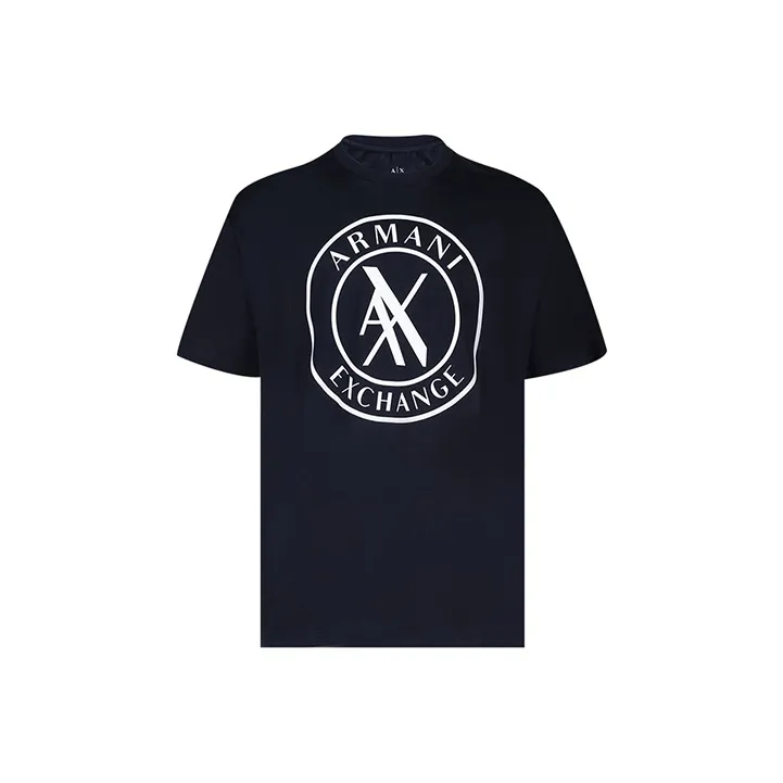 ARMANI EXCHANGE T-Shirts Men Blue-0