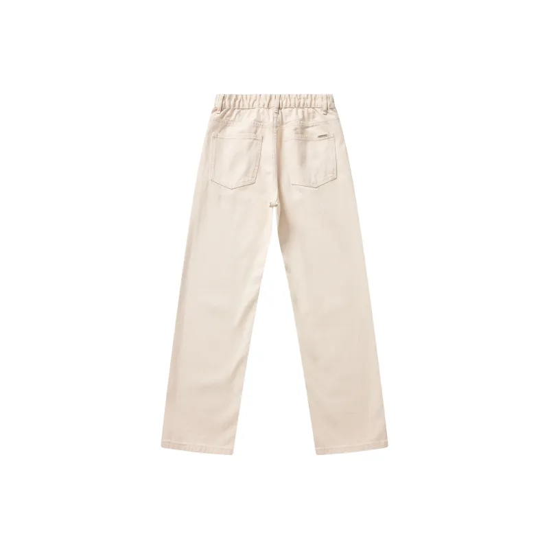 KM Jeans Unisex White-1