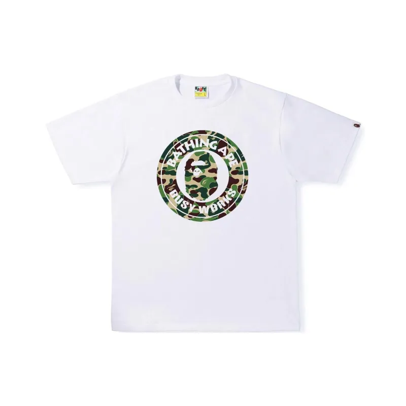 Bape Abc Camo Single Color Busy Works Tee-3