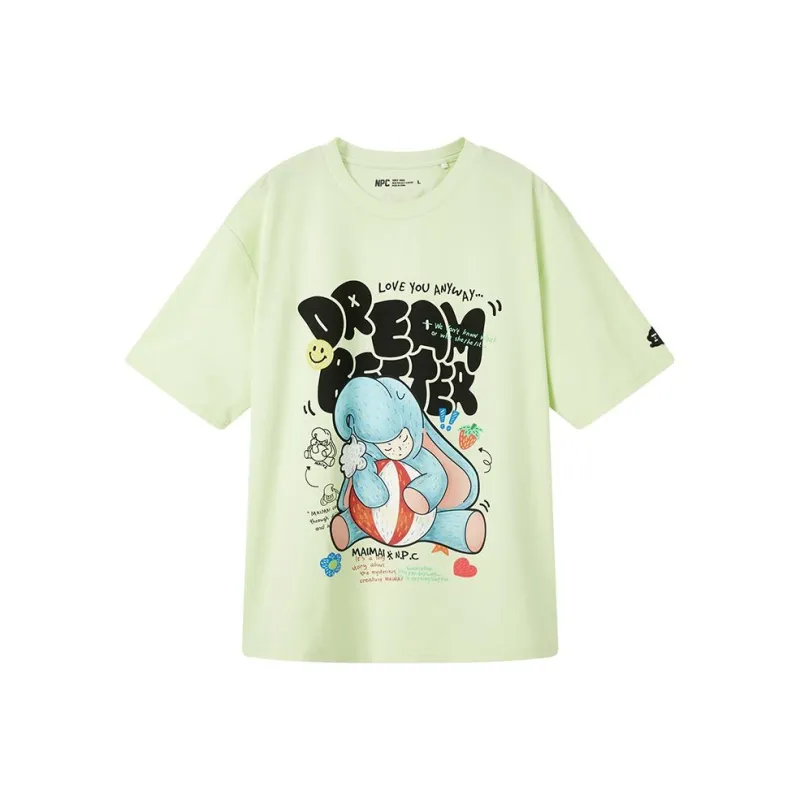 NPC Joint Brand Of NPC X MAIMAI T-Shirts Unisex-3