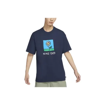 Nike T Shirts Men Navy Blue