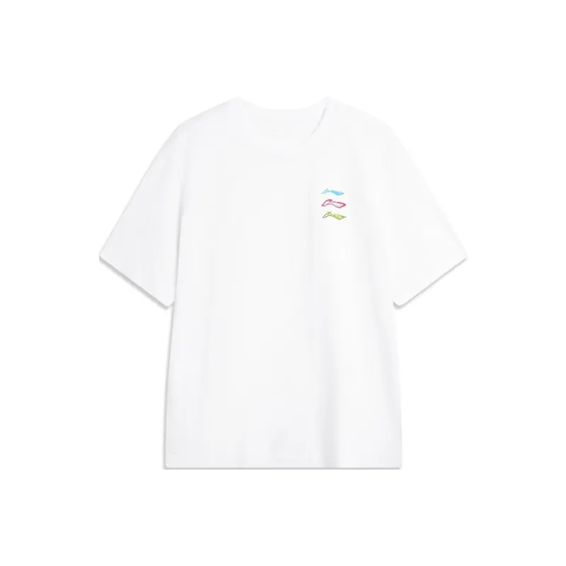 LiNing T Shirt Men's Standard White-0