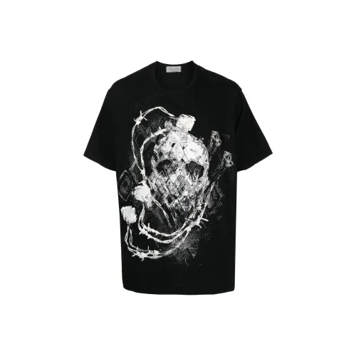 Yohji Yamamoto T Shirts Men Black