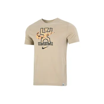 Nike T Shirts Men Lime Gray