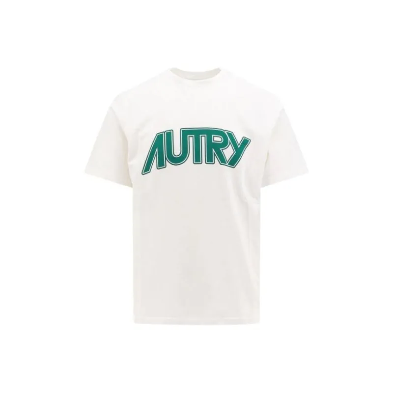 AUTRY Logo print Cotton T shirt-0