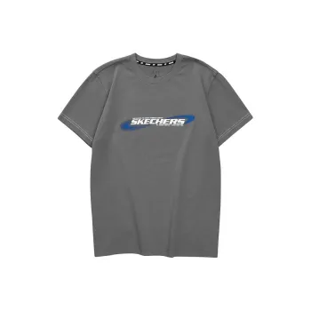 Skechers Sports Alliance Series T Shirt Men's Lime Gray