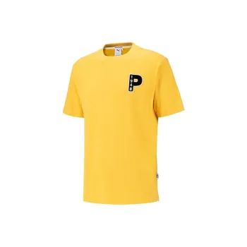 PUMA T Shirt Unisex Mustard Color