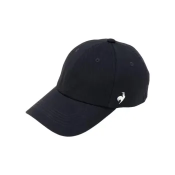 Le Coq Sportif Cotton, Twill, Rubber, Polyester Baseball Caps Unisex Marine Blue