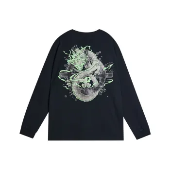 RIGORER Crew Neck Long Sleeved T Shirt Unisex