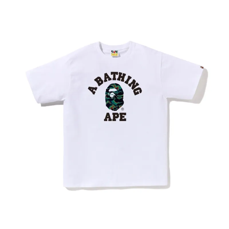 Bape Thermography College Tee-1