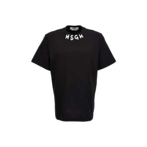 MSGM T-Shirts Men Black