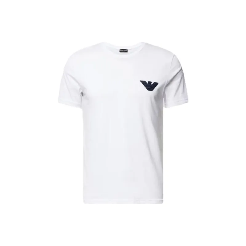 EMPORIO ARMANI SS23 Regular T Shirt Men's White-0