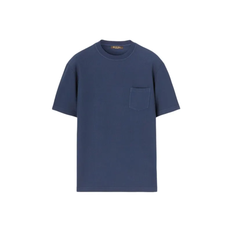 Loro Piana T Shirt Men's Dark Blue-0