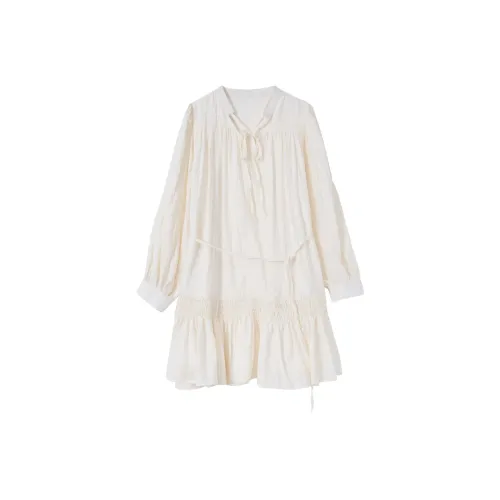 WESTLINK Long Sleeved Dresses Women's White