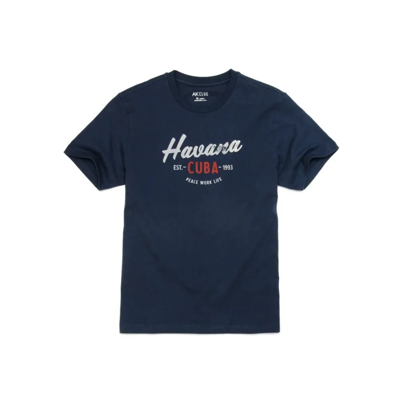AKCLUB Free Cuba Series Short Sleeved T Shirts Men's-2