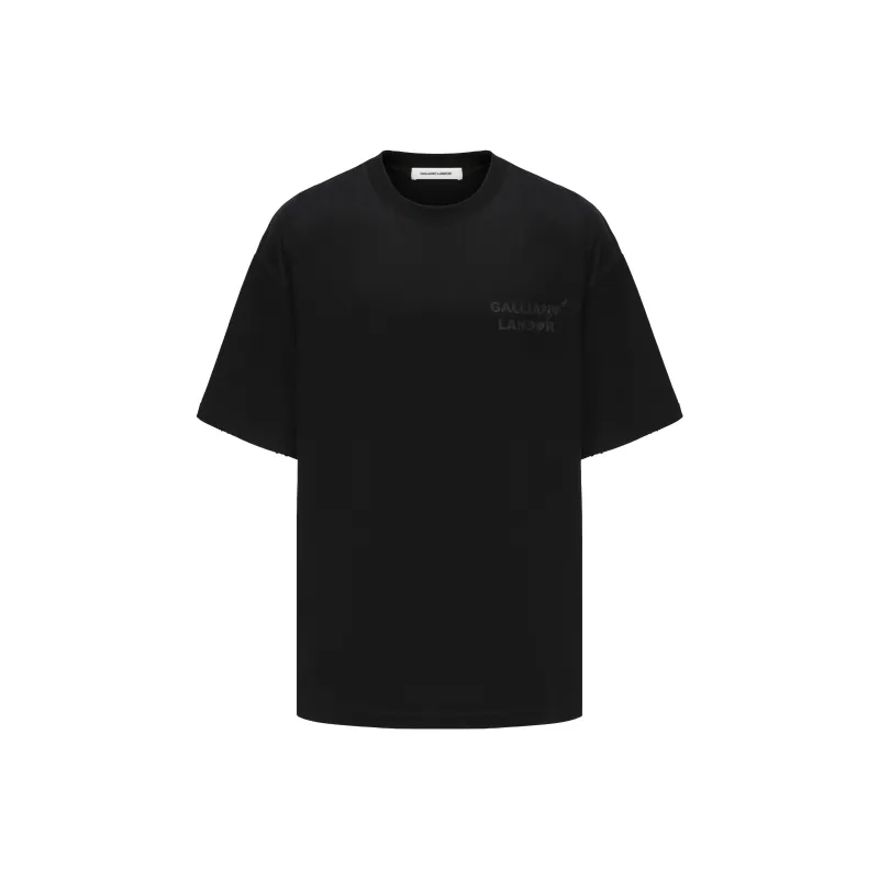 GALLIANO LANDOR T Shirt Unisex Black-0